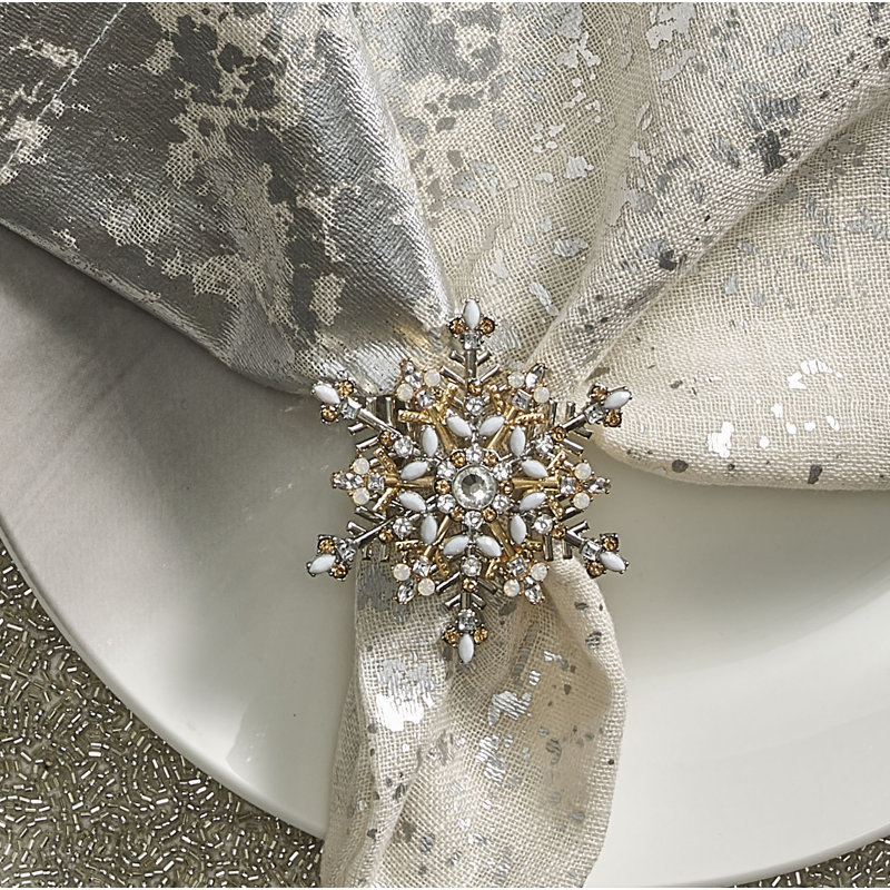 Kim Seybert Snowflake Napkin Ring Wayfair